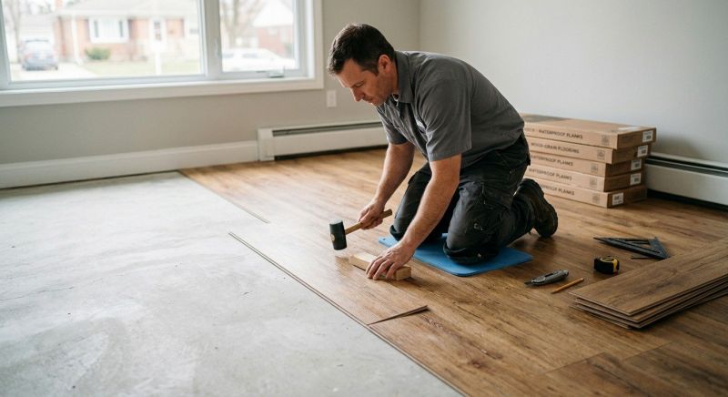 Linoleum Floor Installation in Niantic, CT