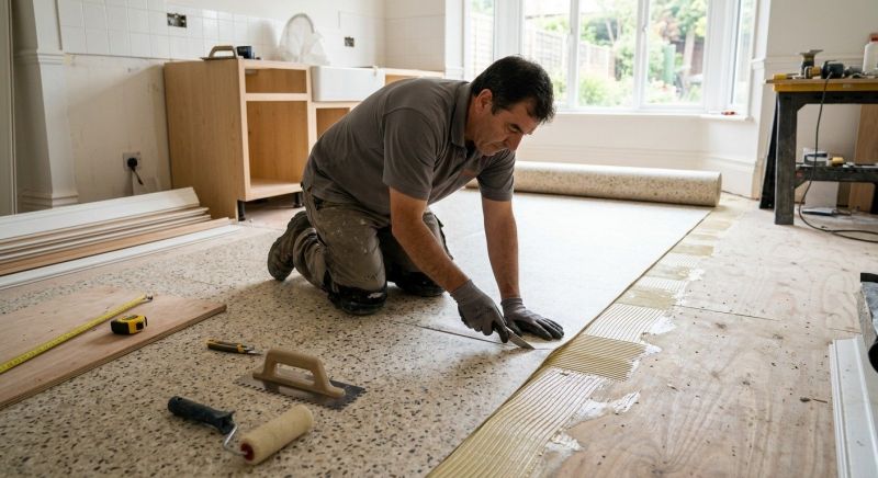 Linoleum Floor Installation in Preston, CT