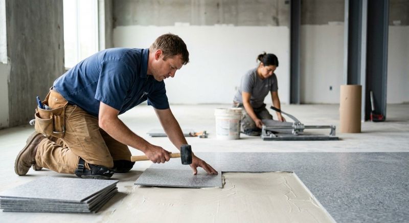 Lvt Flooring Installation in Quaker Hill, CT