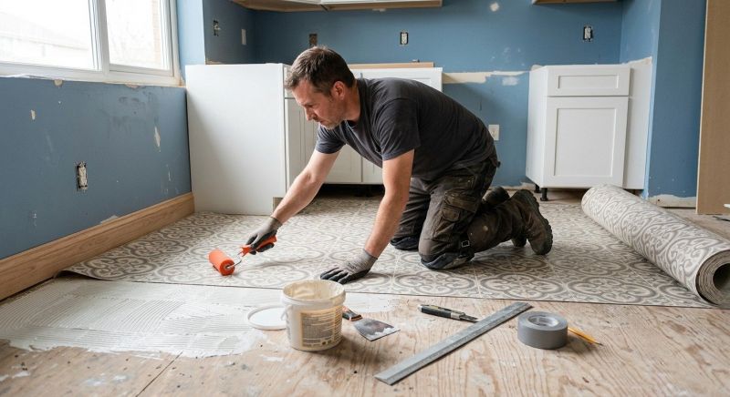 Sheet Flooring Installation in Quaker Hill, CT