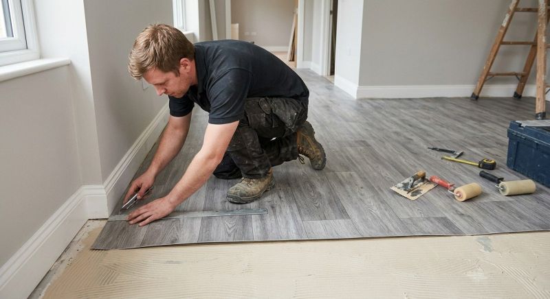 Sheet Vinyl Installation in Bradford, RI