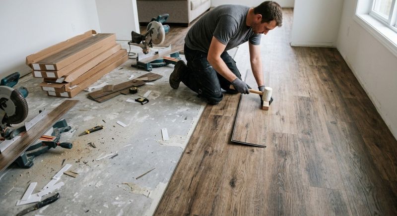 Vinyl Flooring Installation in Bradford, RI