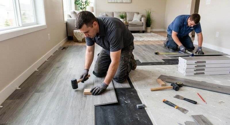 Vinyl Flooring Installation in Colchester, CT