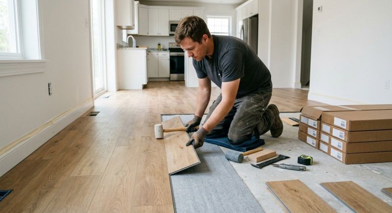 Vinyl Flooring Installation in Hope Valley, RI