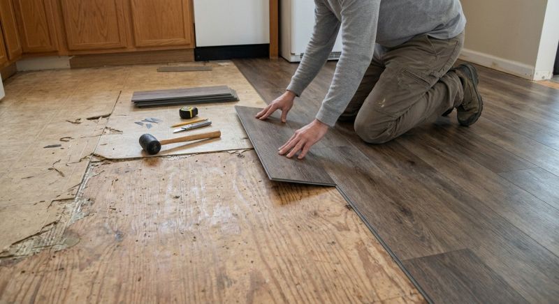Vinyl Flooring Installation in Westbrook, CT