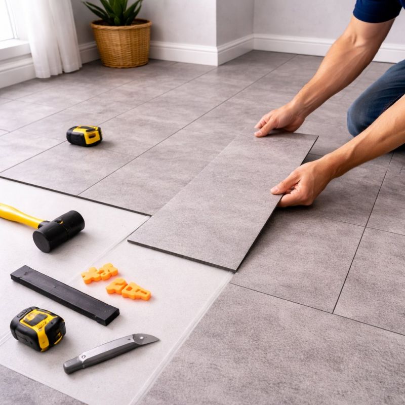Vinyl Tile Installation in Groton, CT